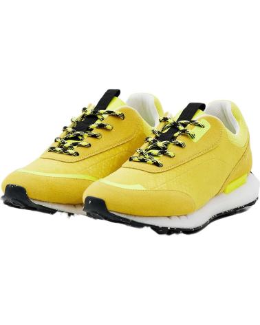 Sportif pour Femme DESIGUAL ZAPATILLAS PARA MUJER EN COLOR AMARILLO