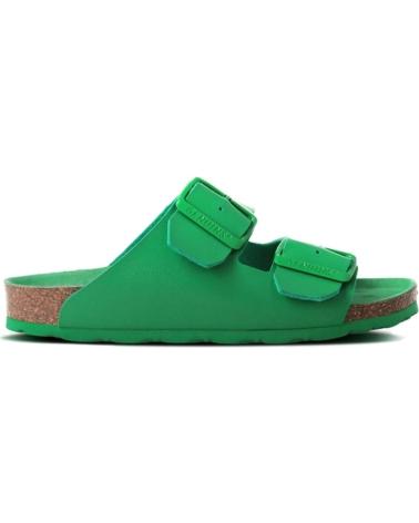 Sandali per Donna GENUINS SANDALIAS HONOLULU VEGAN DENIM PARA MUJER EN COLOR VERDE