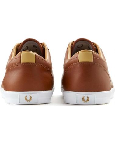 Deportivas-De-Hombre-FRED-PERRY-ZAPATILLAS-TENIS-BASELINE-LEATHER-B7311-MARRóN
