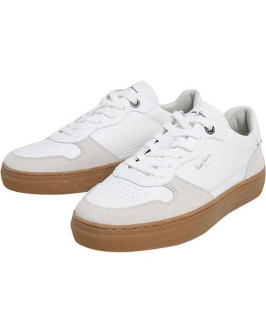 Deportivas de Hombre PEPE JEANS ZAPATILLAS CAMDEN PARA HOMBRE EN COLOR BLANCO