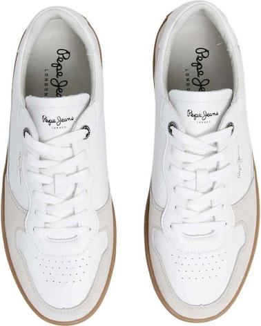 Deportivas de Hombre PEPE JEANS ZAPATILLAS CAMDEN PARA HOMBRE EN COLOR BLANCO