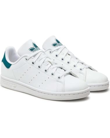 Sneaker für Mädchen und Junge ADIDAS ZAPATILLAS STAN SMITH PARA NINOS UNISEX EN COLOR BLANCO