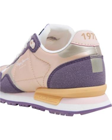 Trainers-De-Mujer-PEPE-JEANS-DEPORTIVO-CASUAL-DE-TELA-CON-SUELA-DE-GOMA-PURPLE