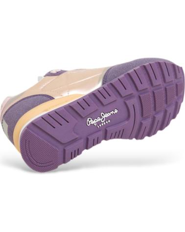 Trainers-De-Mujer-PEPE-JEANS-DEPORTIVO-CASUAL-DE-TELA-CON-SUELA-DE-GOMA-PURPLE