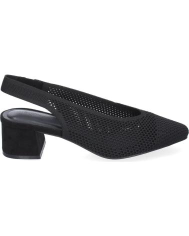 Décolleté-De-Mujer-PUNTOSALAO-ZAPATOS-DE-VESTIR-TACON-COMODO-MALLA-PARA-MUJER-COLOR-NEGRO-VARIOS-COLORES