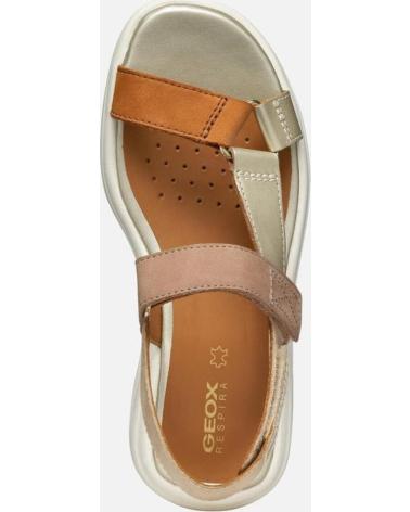 GEOX MUJER SANDALIAS D SPHERICA EC5W A NBK MET LE D25ADA 032CF C5 AMARILLO