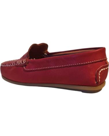 Mocasines de Niño COLORES MOCASINES 105045 MOCASIN VERANO ROJO
