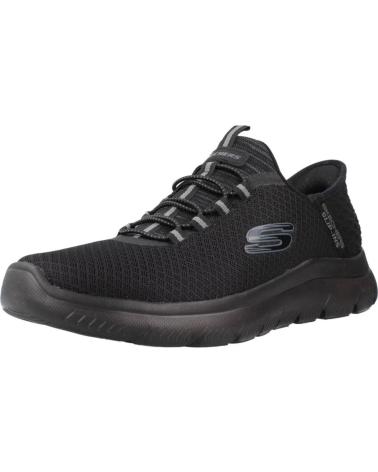 Sportivo per Uomo SKECHERS ZAPATILLAS HOMBRE MODELO SLIP-INS SUMMITS COLOR NEGRO BBK