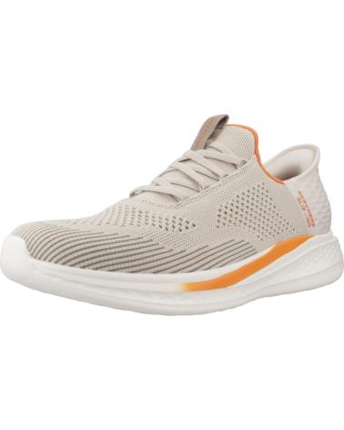 Scarpe-da-ginnastica-casual-per-uomo-SKECHERS-ZAPATILLAS-HOMBRE-MODELO-SLIP-INS-210810S-COLOR-BEIS-SND