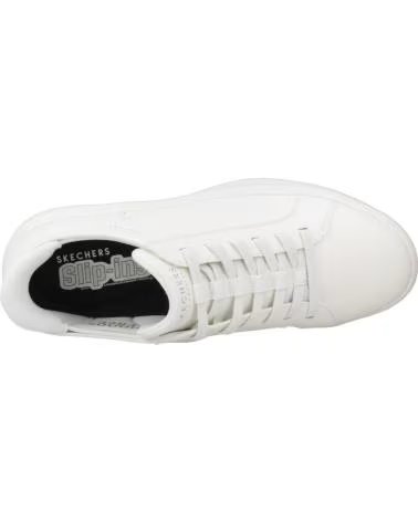 Deportivas de Hombre SKECHERS ZAPATILLAS COURT BREAK SLIP-INS 183177WHT BLANCAS WHT