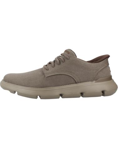 Deportivas de Hombre SKECHERS ZAPATILLAS HOMBRE MODELO GARZA 205352S SLIP-INS COLOR MARRON DKTP