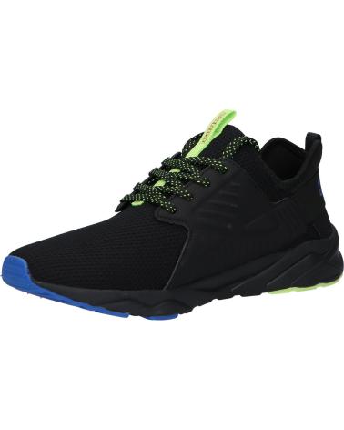 Sneaker für Damen und Mädchen und Junge KAPPA 35156HW SAN PUERTO LACE JR A7E - BLACK-BLUE ROYAL-RED