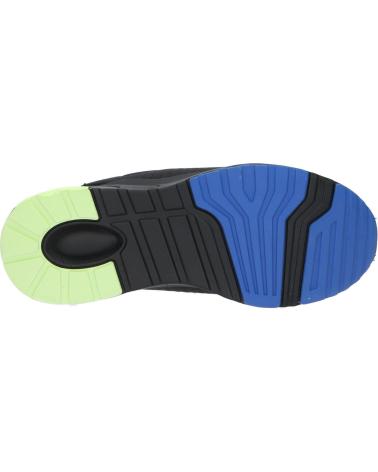 Sneaker für Damen und Mädchen und Junge KAPPA 35156HW SAN PUERTO LACE JR A7E - BLACK-BLUE ROYAL-RED
