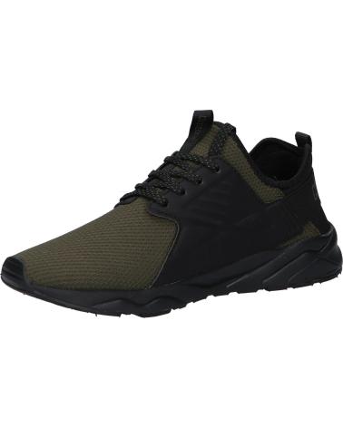 Sneaker für Damen und Mädchen und Junge KAPPA 35156HW SAN PUERTO LACE JR A7F - BLACK-GREEN DK