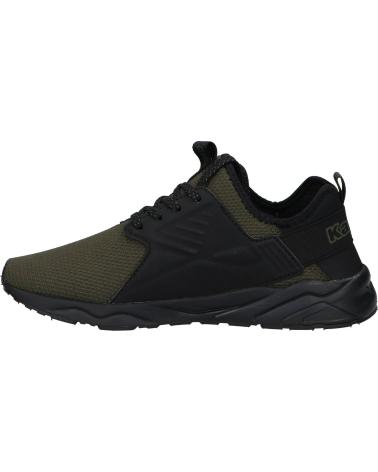 Sneaker für Damen und Mädchen und Junge KAPPA 35156HW SAN PUERTO LACE JR A7F - BLACK-GREEN DK