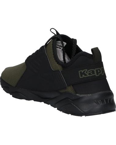 Sneaker für Damen und Mädchen und Junge KAPPA 35156HW SAN PUERTO LACE JR A7F - BLACK-GREEN DK