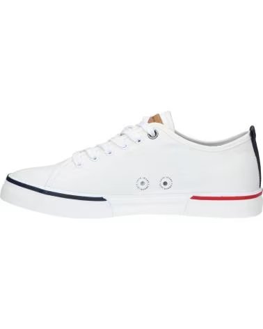 ZAPATILLAS PEPE JEANS KENTON SMART DE LONA PARA HOMBRE BLANCO