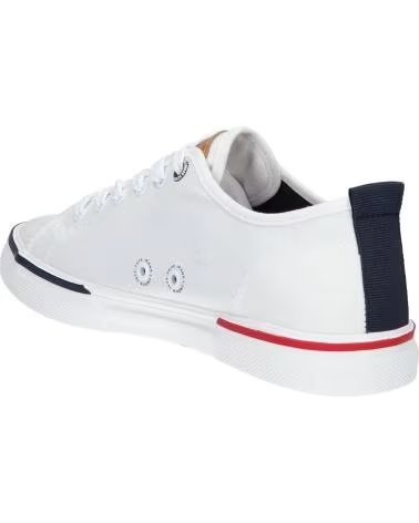 ZAPATILLAS PEPE JEANS KENTON SMART DE LONA PARA HOMBRE BLANCO