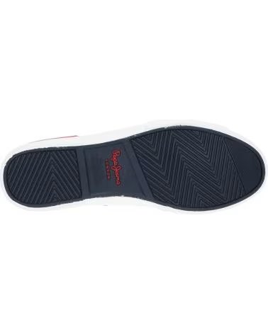 ZAPATILLAS PEPE JEANS KENTON SMART DE LONA PARA HOMBRE BLANCO