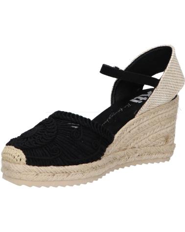 Sandali per Donna XTI 143845 TEXTIL NEGRO