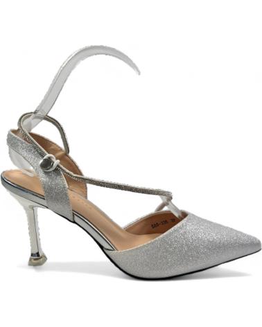 Sandali per Donna TIMBOS SANDALIA TACON FIESTA DE MUJER PLATA 131174 PLATEADO