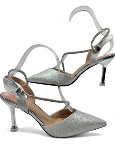 Sandali per Donna TIMBOS SANDALIA TACON FIESTA DE MUJER PLATA 131174 PLATEADO