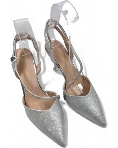 Sandali per Donna TIMBOS SANDALIA TACON FIESTA DE MUJER PLATA 131174 PLATEADO