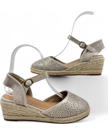 Sandálias de Mulher TIMBOS SANDALIA CUNA ESPARTO MUJER PLATINO 131165 VARIOS COLORES