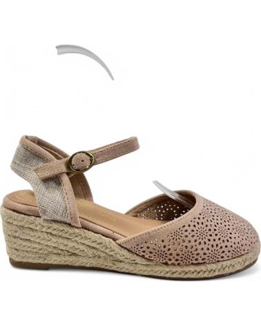 Sandálias de Mulher TIMBOS SANDALIA CUNA ESPARTO MUJER 131163 BEIGE