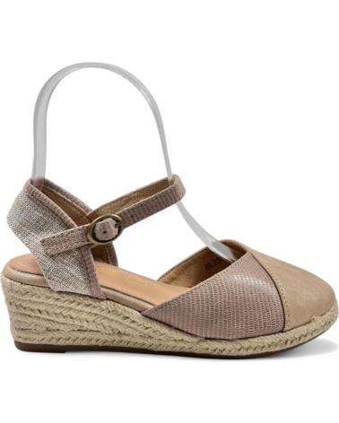 Sandálias de Mulher TIMBOS SANDALIA CUNA ESPARTO MUJER 131161 BEIGE