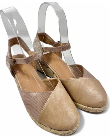 Sandálias de Mulher TIMBOS SANDALIA CUNA ESPARTO MUJER 131161 BEIGE