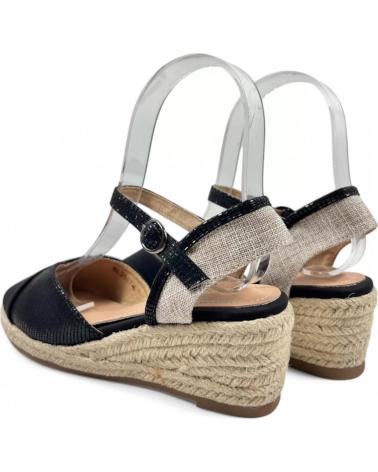 Sandálias-De-Mujer-TIMBOS-SANDALIA-CUNA-ESPARTO-MUJER-131160-NEGRO