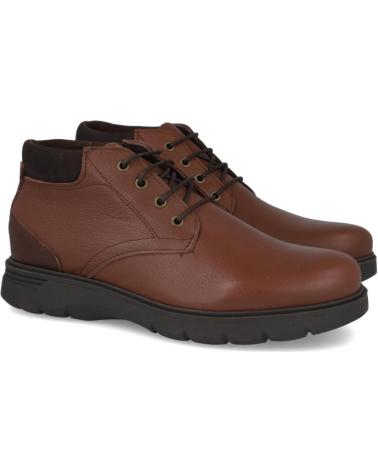 Botines de Hombre BUBBLE BOBBLE E4934-1 BOTIN CASUAL HOMBRE FICUS MARRON