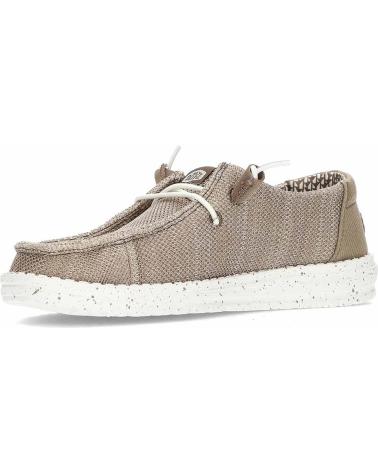 HEY DUDE ZAPATOS PARA MUJER HEYDUDE WENDY STRETCH SOX HD41878 WALNUT