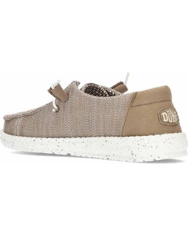 HEY DUDE ZAPATOS PARA MUJER HEYDUDE WENDY STRETCH SOX HD41878 WALNUT