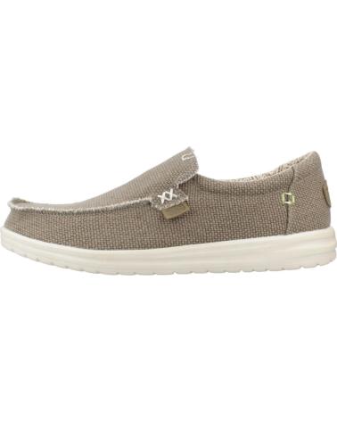 Schuhe für Herren HEY DUDE INFORMALES HOMBRE MODELO MIKKA BRAIDED COLOR MARRON FOSSIL