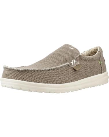 Scarpe per Uomo HEY DUDE INFORMALES HOMBRE MODELO MIKKA BRAIDED COLOR MARRON FOSSIL