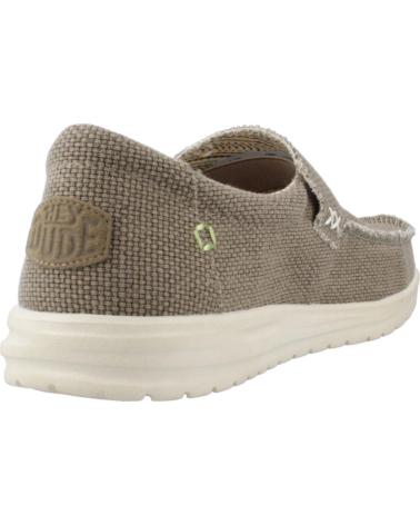 Scarpe per Uomo HEY DUDE INFORMALES HOMBRE MODELO MIKKA BRAIDED COLOR MARRON FOSSIL