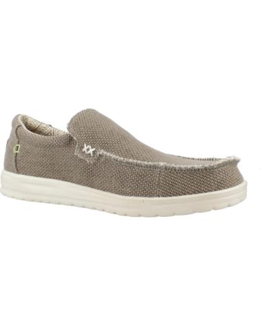 Scarpe per Uomo HEY DUDE INFORMALES HOMBRE MODELO MIKKA BRAIDED COLOR MARRON FOSSIL