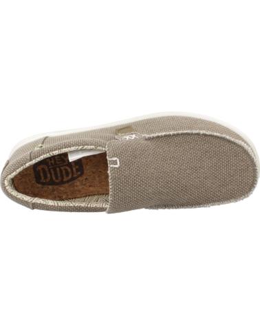 Scarpe per Uomo HEY DUDE INFORMALES HOMBRE MODELO MIKKA BRAIDED COLOR MARRON FOSSIL