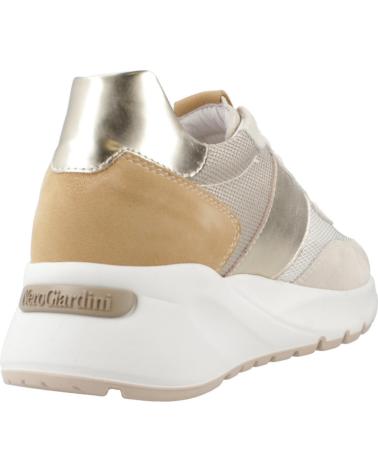 Sportivo per Donna NERO GIARDINI ZAPATILLAS MUJER MODELO E512863D COLOR BEIS 714
