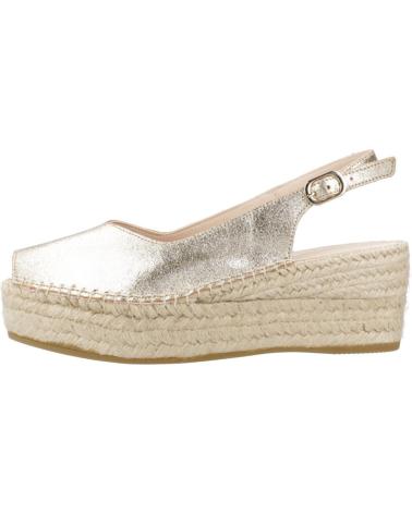 Sandálias de Mulher MACARENA ALPARGATAS MUJER MODELO JAVA100VE COLOR ORO PLTN