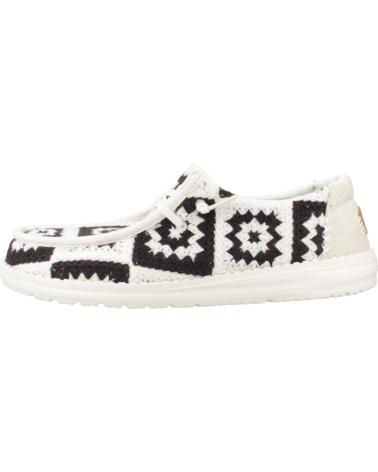 Scarpe-De-Mujer-HEY-DUDE-ZAPATOS-CASUAL-MUJER-MODELO-WENDY-COTTAGE-CROCHET-COLOR-BLAN-BLKMLT