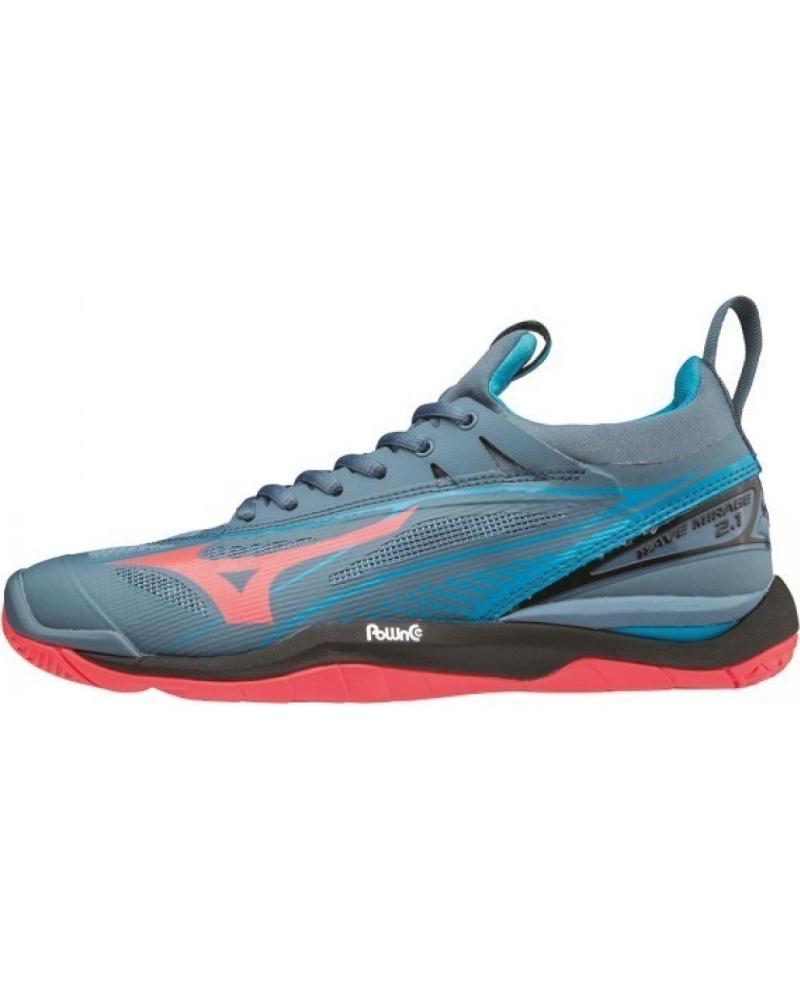 Esportes  de Homem e Mulher MIZUNO WAVE MIRAGE 2 1 WOMEN GRIS