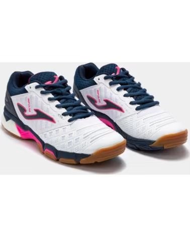 Sneaker für Herren und Damen JOMA HANDBALL VOLLEYBALL SCHUH V IMPULSE LADY 902 WEISS BLANCO