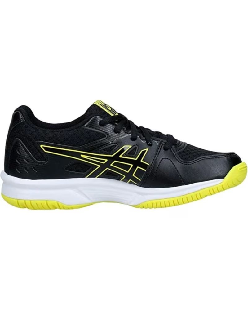 ASICS ZAPATILLAS UPCOURT 3 GS NEGRO NOIR JAUNE