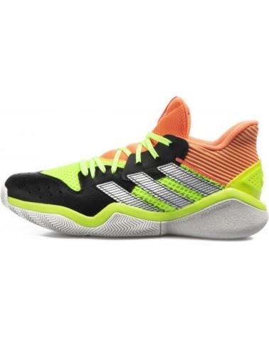 Sportivo per Uomo ADIDAS BOTA BALONCESTO STEPBACK HARDEN CORAL DASH GREY AMARILLO