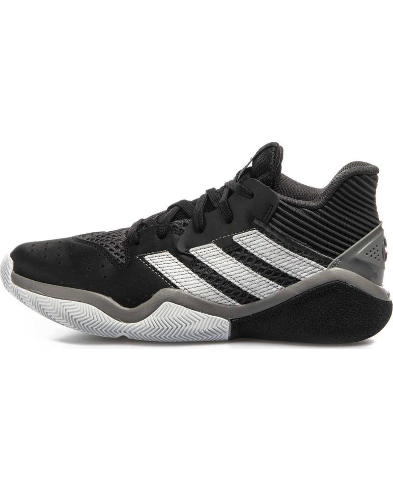 Woman and girl and boy Trainers ADIDAS BOTAS STEPBACK HARDEN CORE BLACK GREY NEGRO