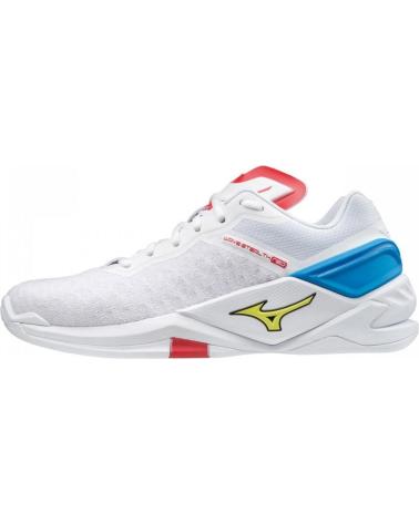 Esportes  de Homem MIZUNO WAVE STEALTH NEO BLANCO