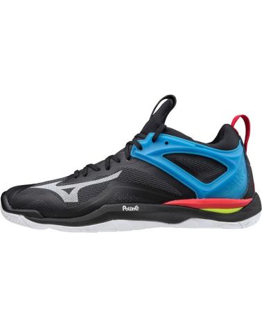 Trainers-De-Hombre-MIZUNO-ZAPATILLAS-MIRAGE-3-ZAPATILLA-DE-BALONMANO-UNISEX-ADULTO-NEGRO